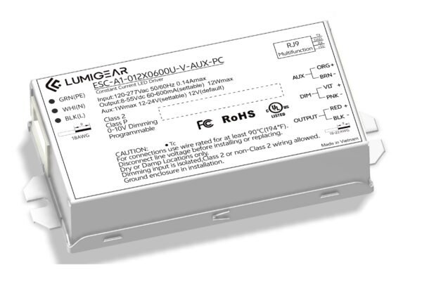 ESC-A1 Family: 12W 25W 40W 55W